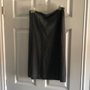 toad&co cotton grey skirt